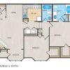 Floor plan: 2x2