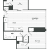 Floor plan: 1M