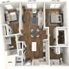 Floor plan: B6-1172sf-FinishIV