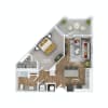 Floor plan: Sidecar A2
