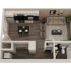 Floor plan: Studio