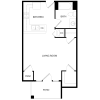 Floor plan: Studio B