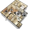 Floor plan: Milano B