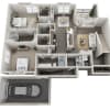 Floor plan: Foxglove