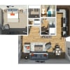 Floor plan: One Bedroom | One Bathroom