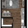Floor plan: Studio-4E