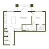 Floor plan: A2 1/1