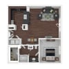 Floor plan: A16