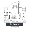 Floor plan: The Preserve Classic
