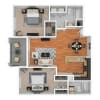 Floor plan:  Dijon 
