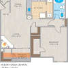 Floor plan: 1x1A