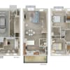 Floor plan: B8T-1734