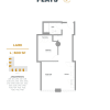 Floor plan: Lark XL 1 Bedroom