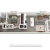Floor plan: A8 - 1 Bed, 1 Bath