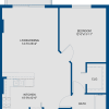 Floor plan: Unit A1