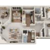 Floor plan: 3x2