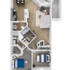 Floor plan: 2X2EPR - Redwood