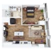 Floor plan: One Bed- L