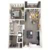 Floor plan: A1E