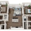 Floor plan: The Flagstone at the Mill