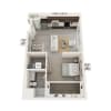 Floor plan: Bebop