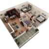 Floor plan: 3 BR Grand Overlook