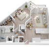 Floor plan: 1x1A2
