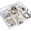 Floor plan: B3