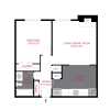 Floor plan: Plan A3 - One Bedroom