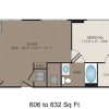 Floor plan: Alla Prima I, II & III