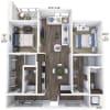 Floor plan: B2-1030-Car