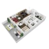 Floor plan: 2B