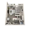 Floor plan: Peninsula (A1A-S)