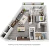 Floor plan: A2 - Studio