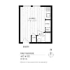 Floor plan: Studio