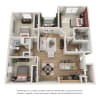 Floor plan: 3x2 Patio