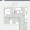 Floor plan: Cedar