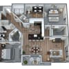 Floor plan: B6