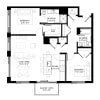 Floor plan: 2 Bed/2 Bath-2.2C