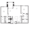 Floor plan: B3