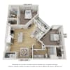 Floor plan: B3 - Garnet