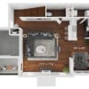 Floor plan: A2 RR Townhouse