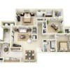 Floor plan: Bosque