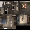 Floor plan: Sundance 1x1