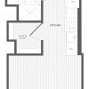 Floor plan: Studio-A East Medley
