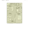 Floor plan: A1G