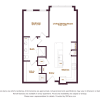 Floor plan: One Bedroom One Bath (A9.3)