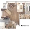 Floor plan: Penthouse 10