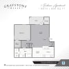 Floor plan: One Bedroom One Bathroom