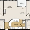 Floor plan: Mid-rise B3
